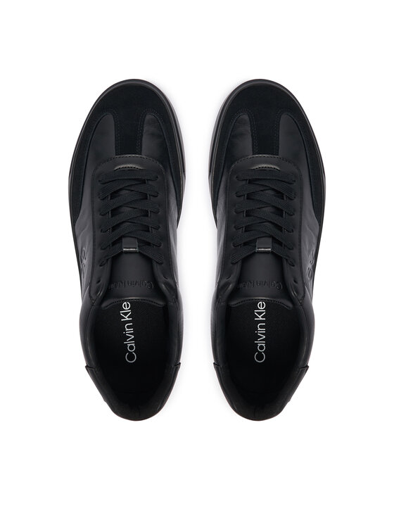 Calvin Klein Calvin Klein Sneakers Low Pro Cups Wingt Text Lth Sue HW0HW03226 Negru