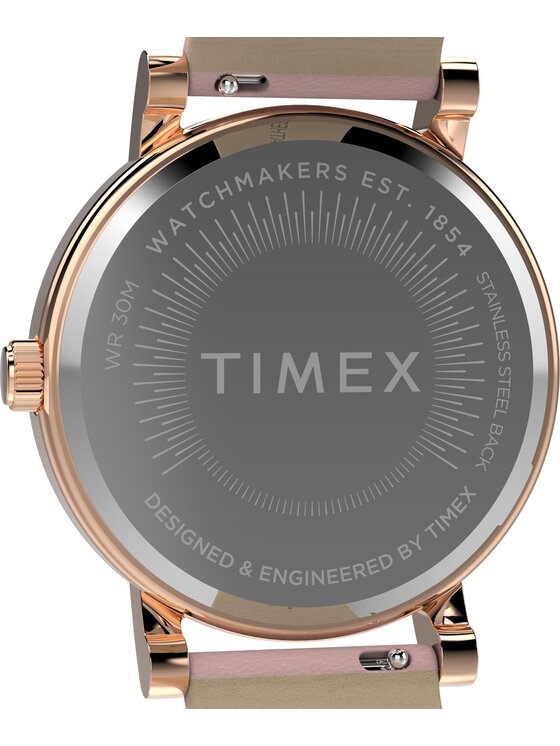 Timex Timex Zegarek TW2U05200 Różowy