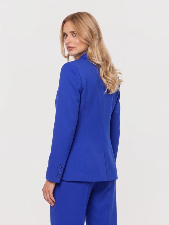 Willsoor Willsoor Marynarka 68276 Niebieski Slim Fit