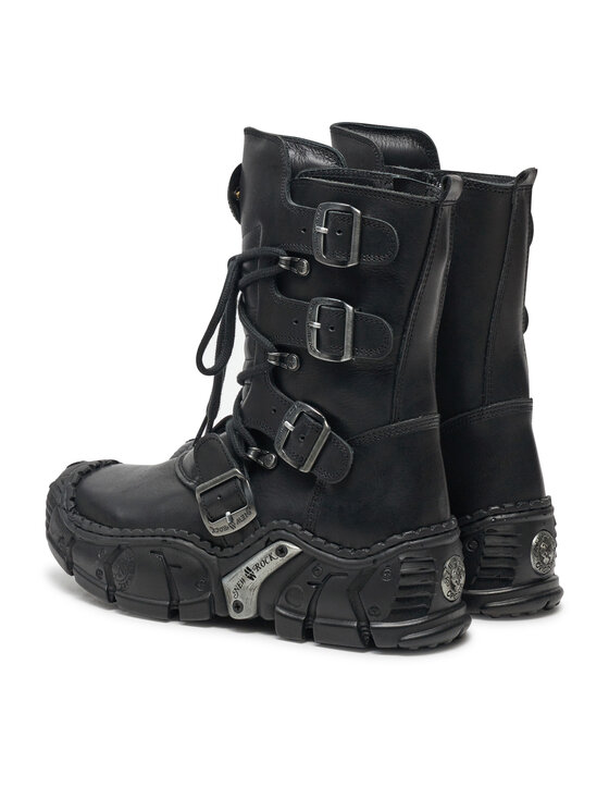 NEW ROCK NEW ROCK Bocanci M-IMPACT013-S1 Negru
