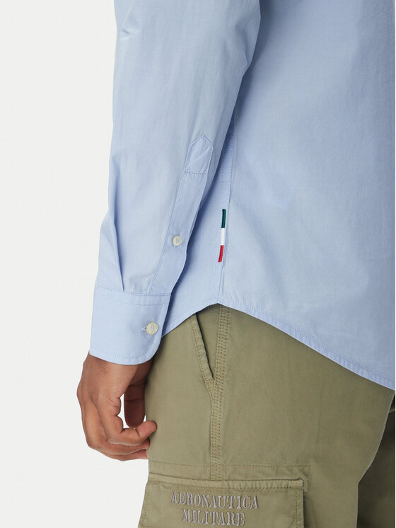 Aeronautica Militare Aeronautica Militare Košulja 251CA1277CT3532 Plava Regular Fit