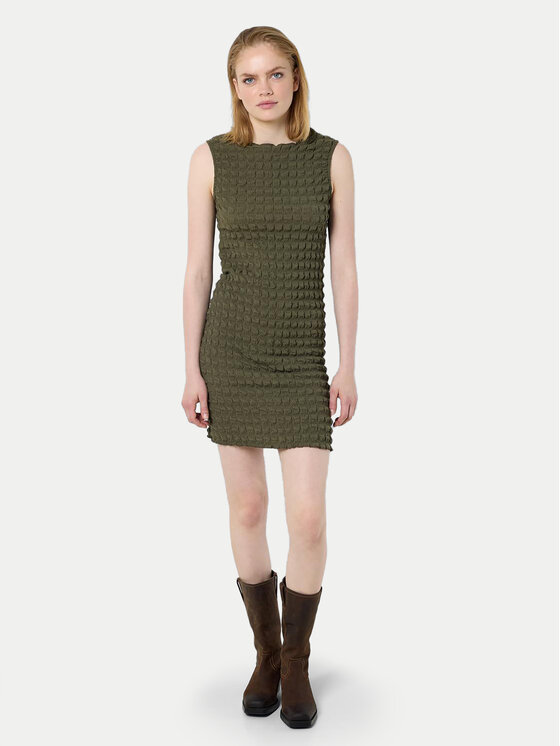 Noisy May Noisy May Rochie de zi Zahara 27029921 Verde Slim Fit