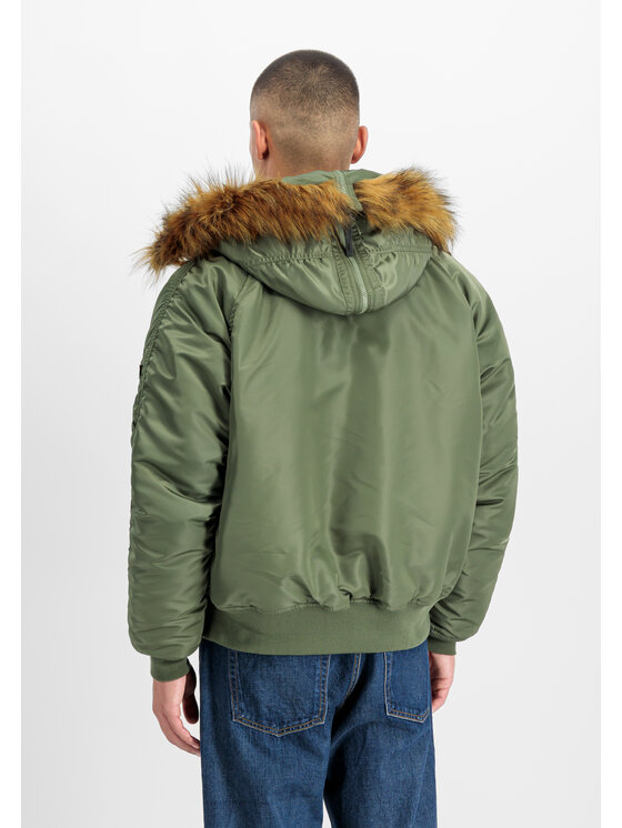Alpha Industries Alpha Industries Kurtka bomber AI.100105-01-XL Zielony Core Fit