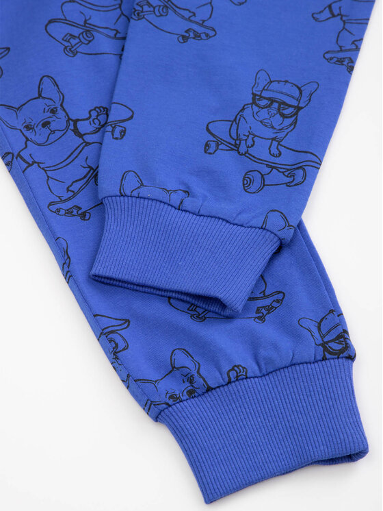 Coccodrillo Coccodrillo Donji dio trenerke WC3122102SKK Tamnoplava Slim Fit