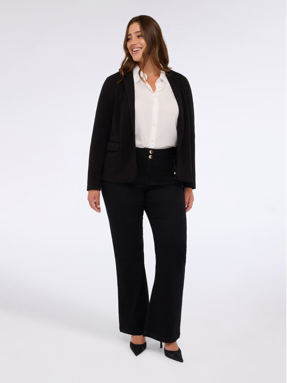 Fiorella Rubino Fiorella Rubino Felpa G815L008800N033 Nero Slim Fit