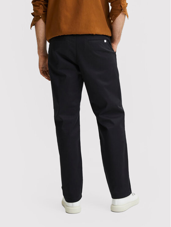 Selected Homme Selected Homme Chinos kelnes Salford 16080159 Juoda Loose Fit