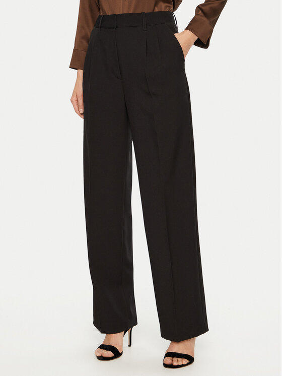Női Szövet nadrág Guess, Méret: XL, Fekete, W5RB41 WGX02