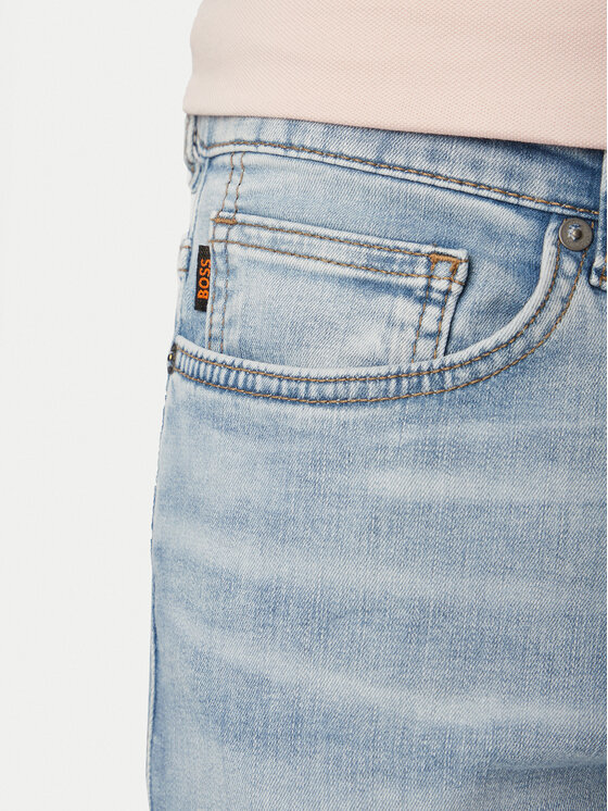 BOSS BOSS Jeansy Delaware Bo 50556874 Světle modrá Slim Fit