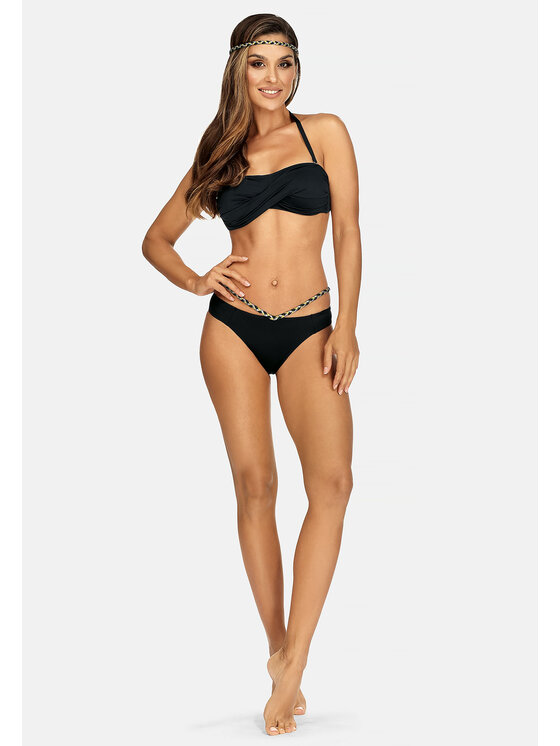 Feba Feba Dół od bikini FD163A Czarny
