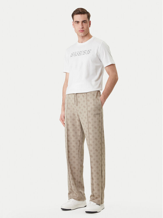 Guess Guess Спортивні штани Z6GB03 K2850 Бежевий Regular Fit