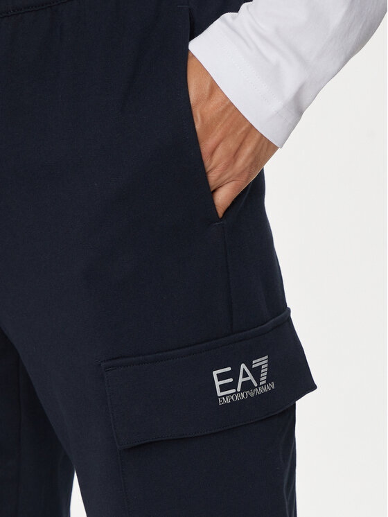EA7 Emporio Armani EA7 Emporio Armani Melegítő alsó 8NPP67 PJVRZ 0562 Sötétkék Regular Fit