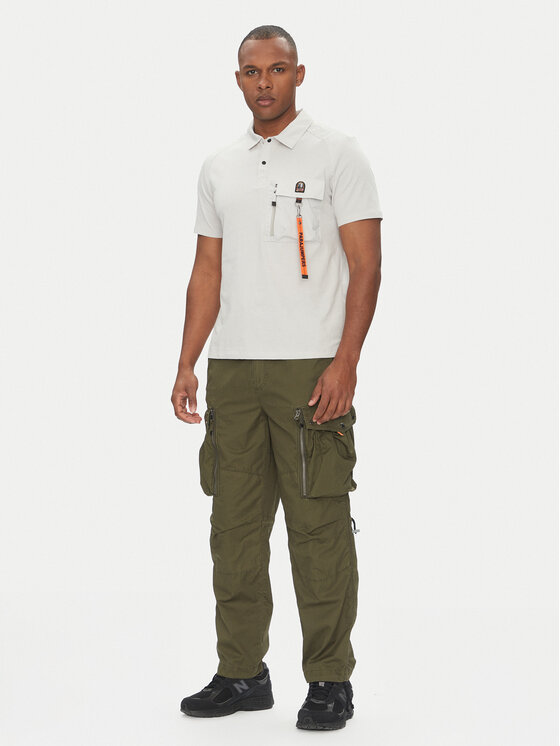 Parajumpers Parajumpers Stoffhose Baste 25SMPMPATW06 Grün Regular Fit