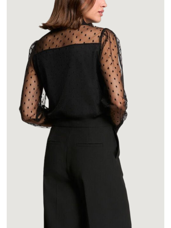 Morgan Morgan Camicia 261-TMUSIC Nero Regular Fit