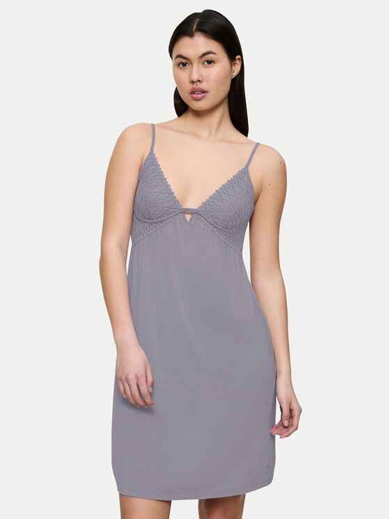 Triumph Triumph Cămașă de noapte Aura Spotlight 10225033 Gri Regular Fit
