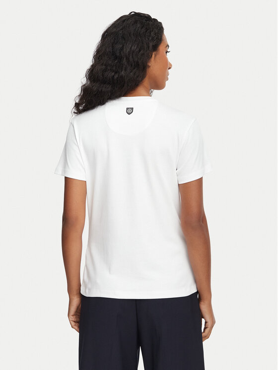 Beverly Hills Polo Club Beverly Hills Polo Club T-Shirt L1608-HR Biały Regular Fit