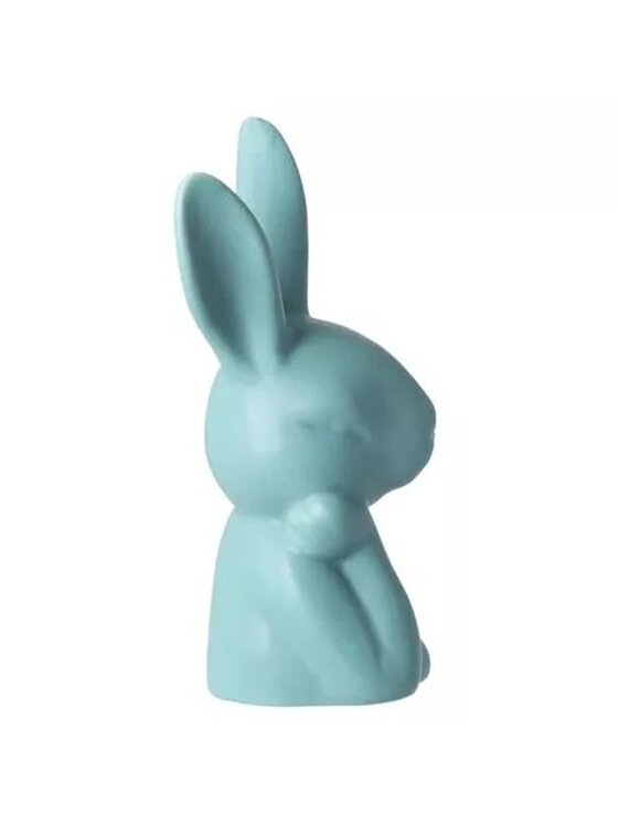 MIAhome MIAhome Figurka zamyślony królik 27x15x13 cm PENSEMA zielony Zielony