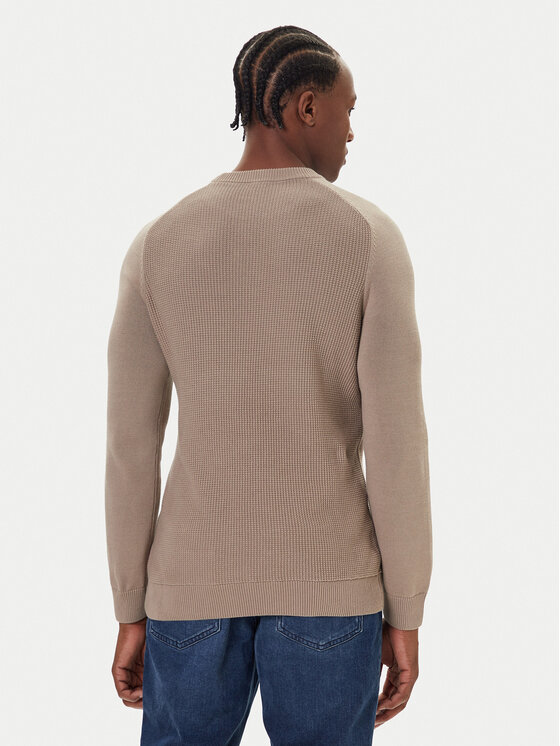 JOOP! Jeans JOOP! Jeans Sweter 15 JJK-11Olivier 30047100 Beżowy Modern Fit