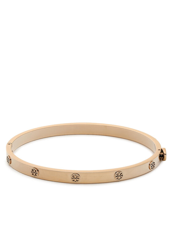 Tory Burch Bransoletka Miller Stud 5Mm Hinge Bracelet Różowy Modivo.pl