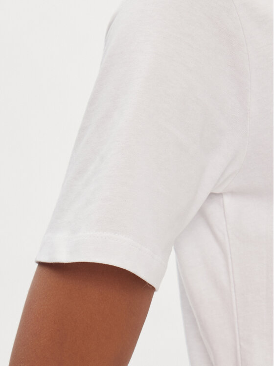 Guess Guess T-shirt Kiara V4GI18 I3Z14 Bianco Boxy Fit