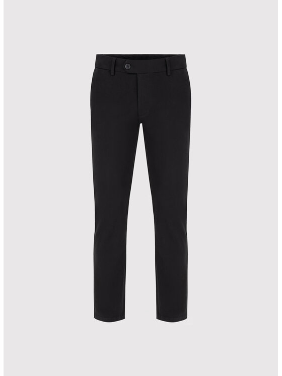 Pako Lorente Pako Lorente Chinosy P26WB-WX-002 Czarny Slim Fit