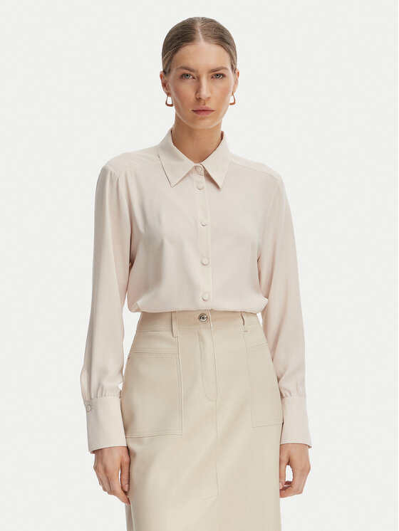 Rinascimento Rinascimento Hemd CFC0127447003 Beige Regular Fit