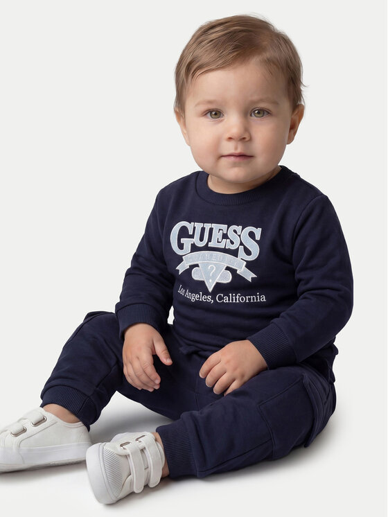 Guess Guess Tepláková súprava I6YG10 K4035 Tmavomodrá Regular Fit