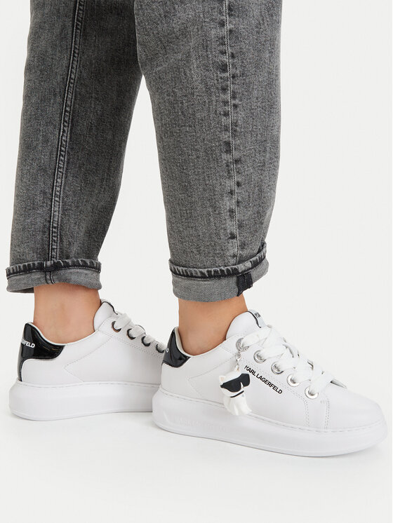 KARL LAGERFELD KARL LAGERFELD Sneakersy Kapri KL62536C Biela