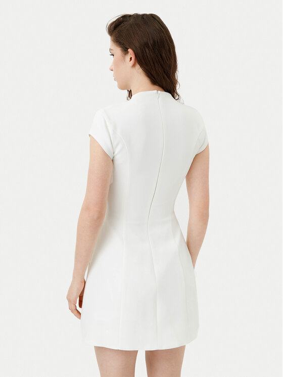 BARDOT BARDOT Kokteiļkleita 59329DB Balts Regular Fit