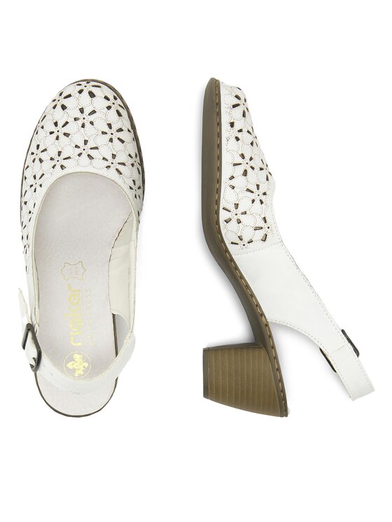 Rieker Rieker Décolleté 40981-80 Bianco