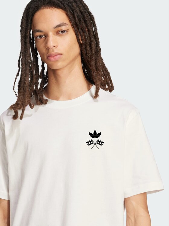adidas adidas T-Shirt 158469 Biały Loose Fit