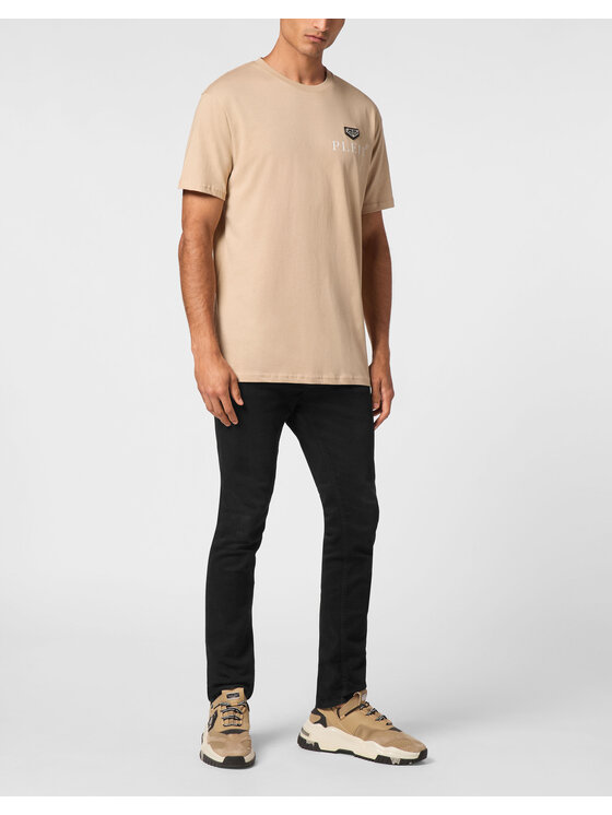PHILIPP PLEIN PHILIPP PLEIN T-shirt 9455 Beige Regular Fit