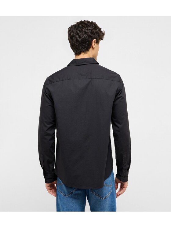 Mustang Mustang Camicia Style Canton Nero Slim Fit