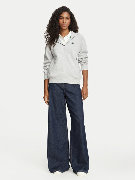 Lacoste Lacoste Світшот SF0167 Сірий Regular Fit