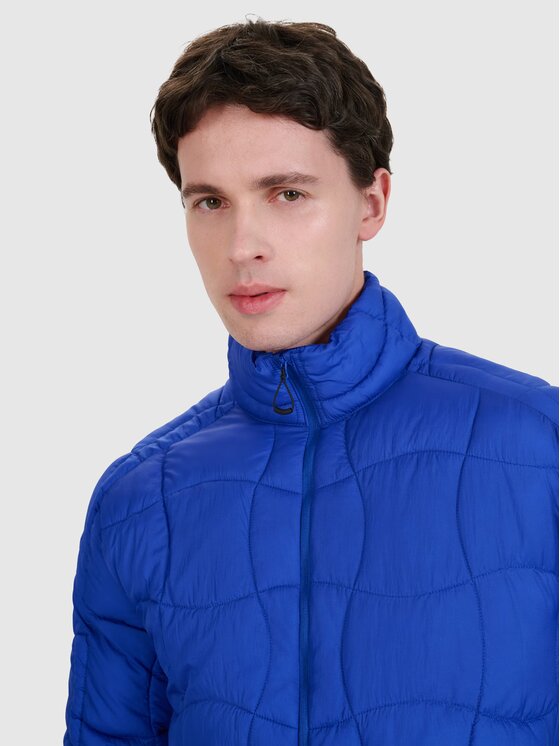4F 4F Kurtka outdoor 4FWSS25TDJAM527-36S Niebieski Regular Fit