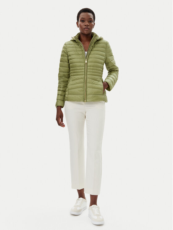 Geox Geox Geacă din puf Jaysen W5525B T3146 F3275 Verde Regular Fit