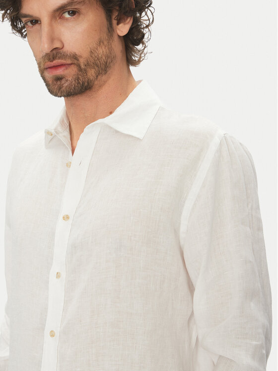 Liu Jo Liu Jo Košile QA5097 T4359 11001 Bílá Regular Fit