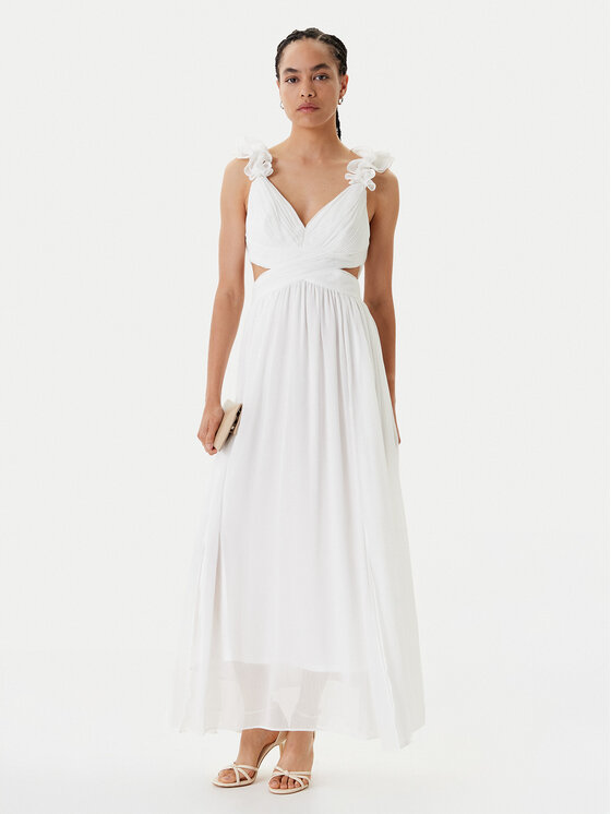 Morgan Morgan Abito da sera 251-RISSAL Bianco Regular Fit