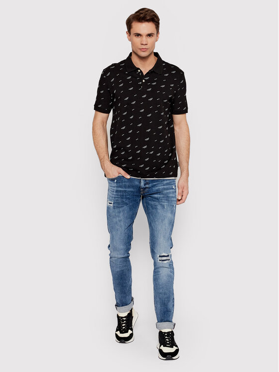 Polo Corey M2RP01 K7O61 Nero Regular Fit