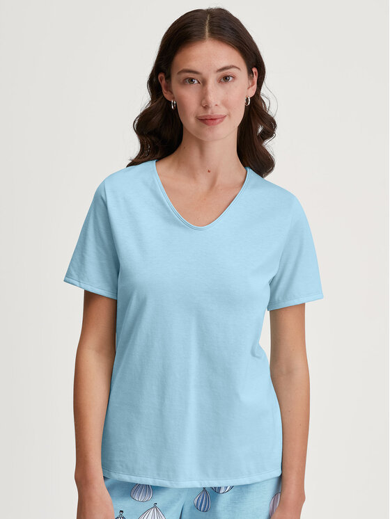 Calida Calida T-Shirt 14995 Modrá Regular Fit