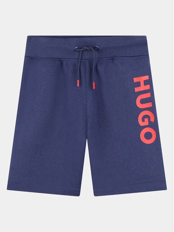 Hugo Sportske Kratke Hlače G00034 D Tamnoplava Regular Fit