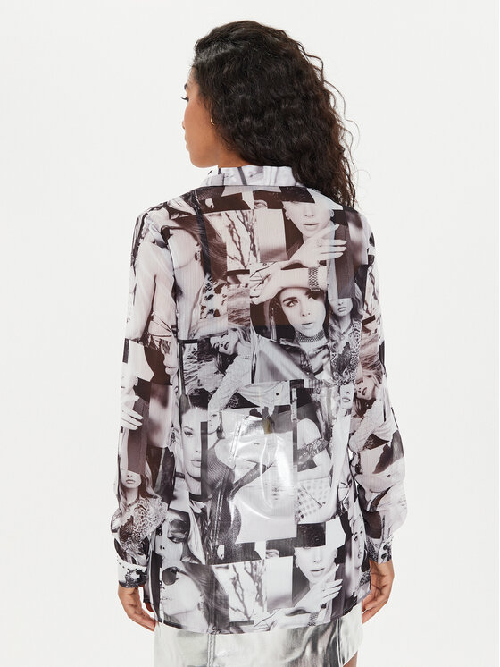 Guess Guess Hemd W4YH65 WDW82 Bunt Regular Fit