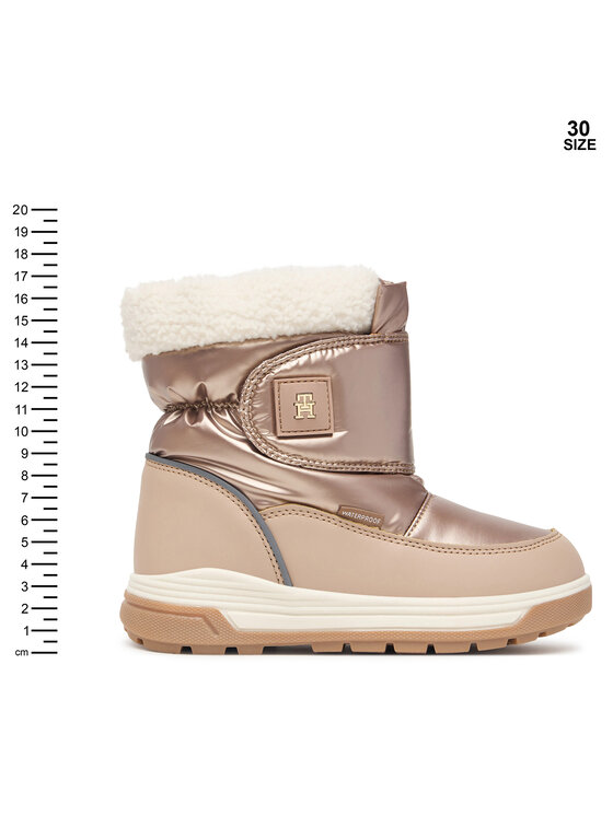 Tommy Hilfiger Tommy Hilfiger Śniegowce Mayla T1AD-35203-1474 S Beżowy