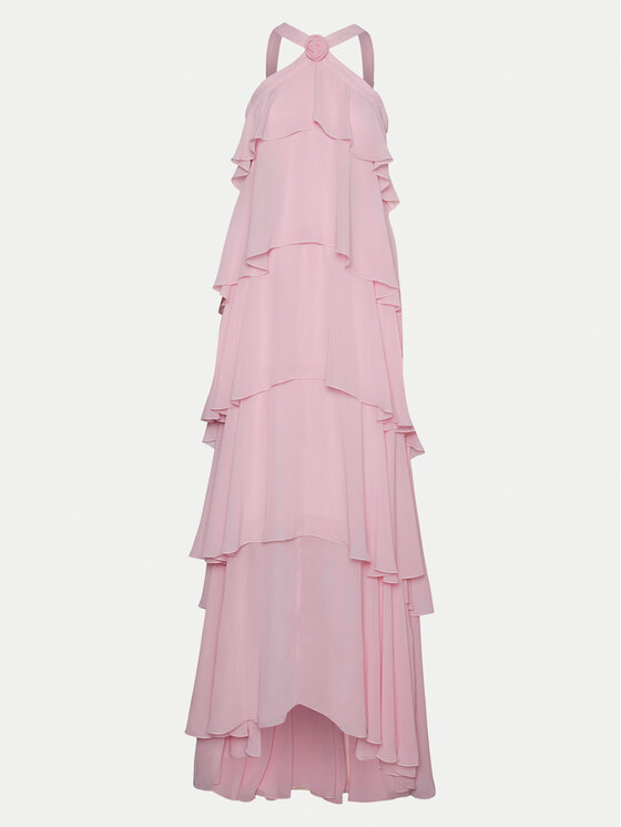 Vero Moda Vero Moda Večerné šaty Felicia 10295237 Ružová Tight Fit