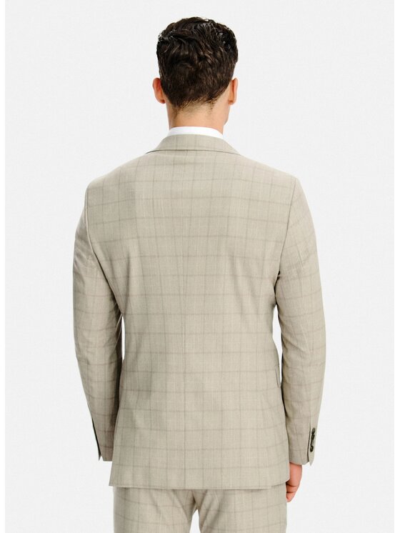 Pako Lorente Pako Lorente Marynarka P26SF-3G-040 Beżowy Slim Fit
