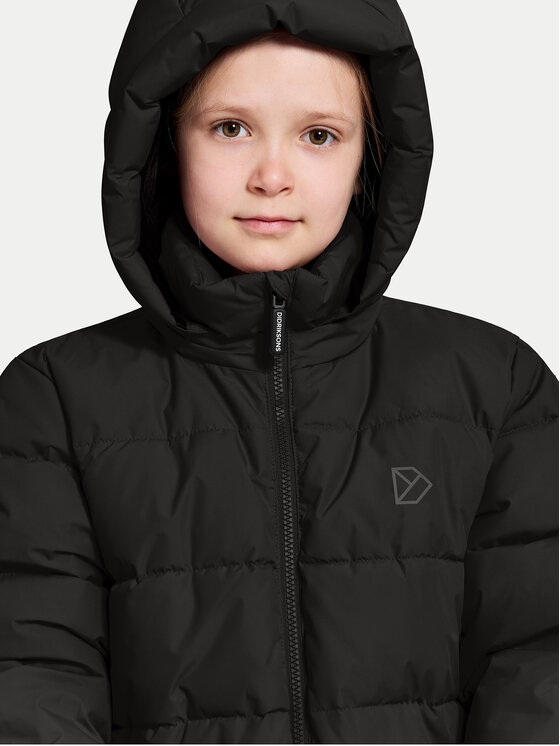 Didriksons Didriksons Μπουφάν χειμωνιάτικο Olivin 505495 Μαύρο Regular Fit