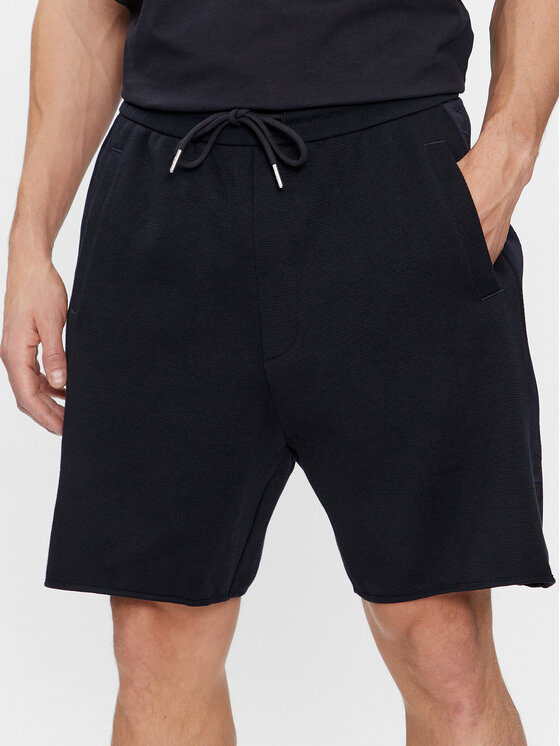 Armani Exchange Športové kraťasy 3DZSLA ZJLGZ 1583 Tmavomodrá Regular Fit