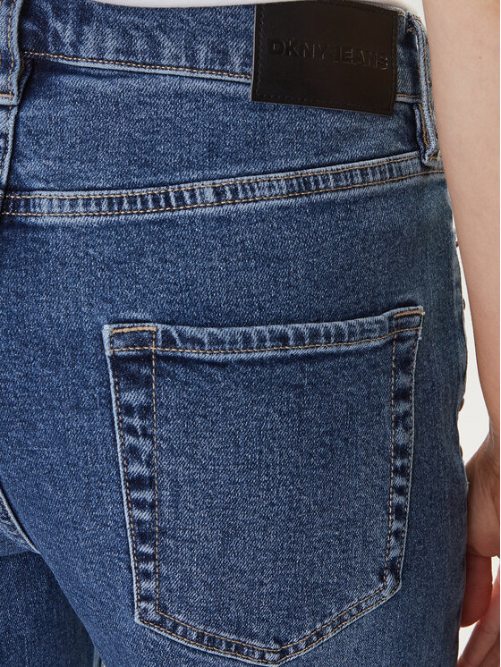 DKNY DKNY Jeansy DJ6M4228 Niebieski Wide Leg