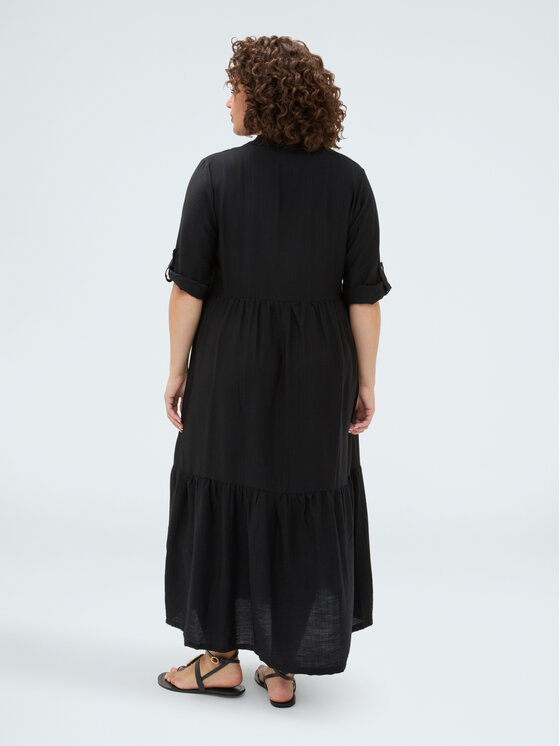 Fiorella Rubino Fiorella Rubino Sukienka wieczorowa 7025T001876N033 Czarny A-Line Fit