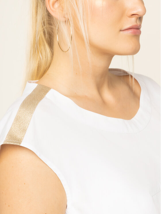 Persona by Marina Rinaldi Persona by Marina Rinaldi Tunika 1192059 Balta Regular Fit