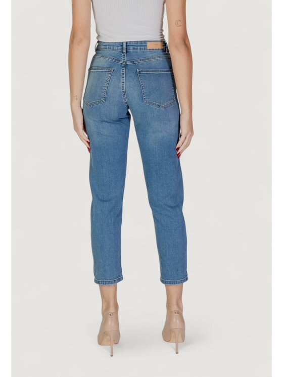 ICHI ICHI Jeans IHTWIGGY RAVEN Blu Mom Fit